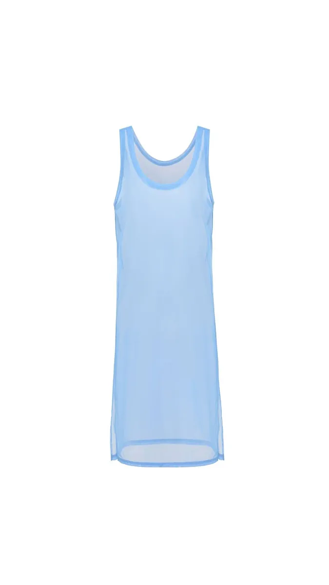 Studio Doe - Sheer Side Slit Long Tank Top