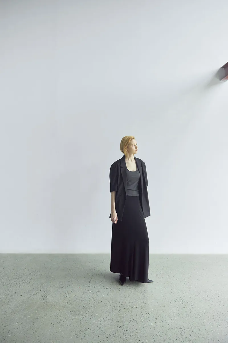 Studio Doe - Asymmetrical Knit Skirt