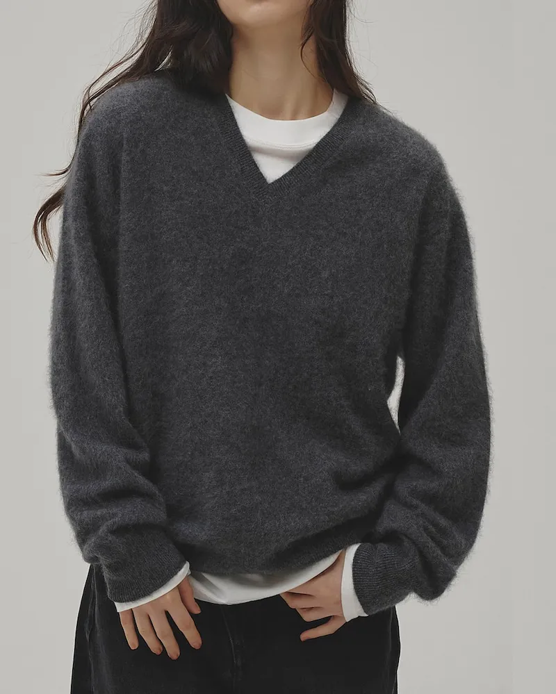[PRE-ORDER] TODAYFUL - Woolcashmere Vneck Knit