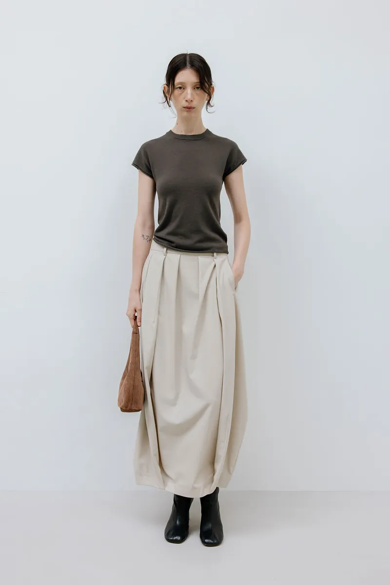 Studio Doe - French Sleeve Knit T-shirt