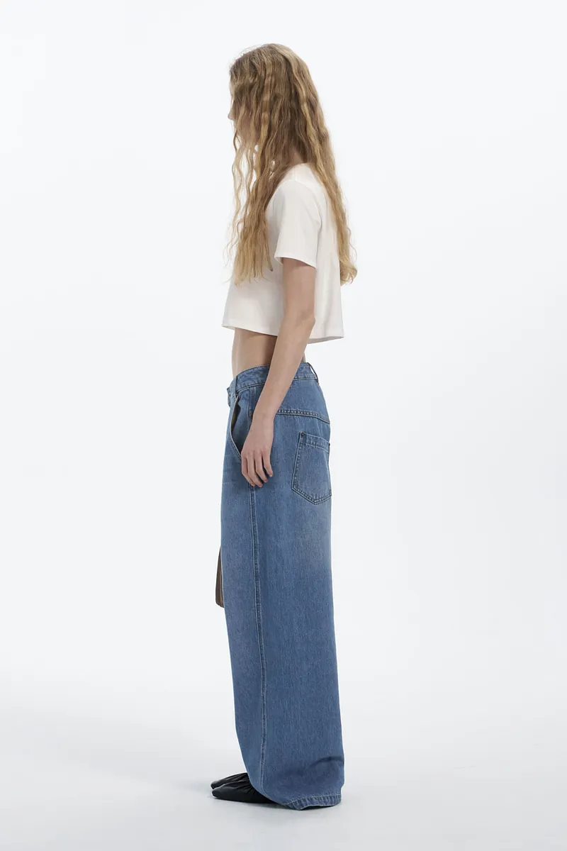 Studio Doe - Low Pocket Washed Denim Pants
