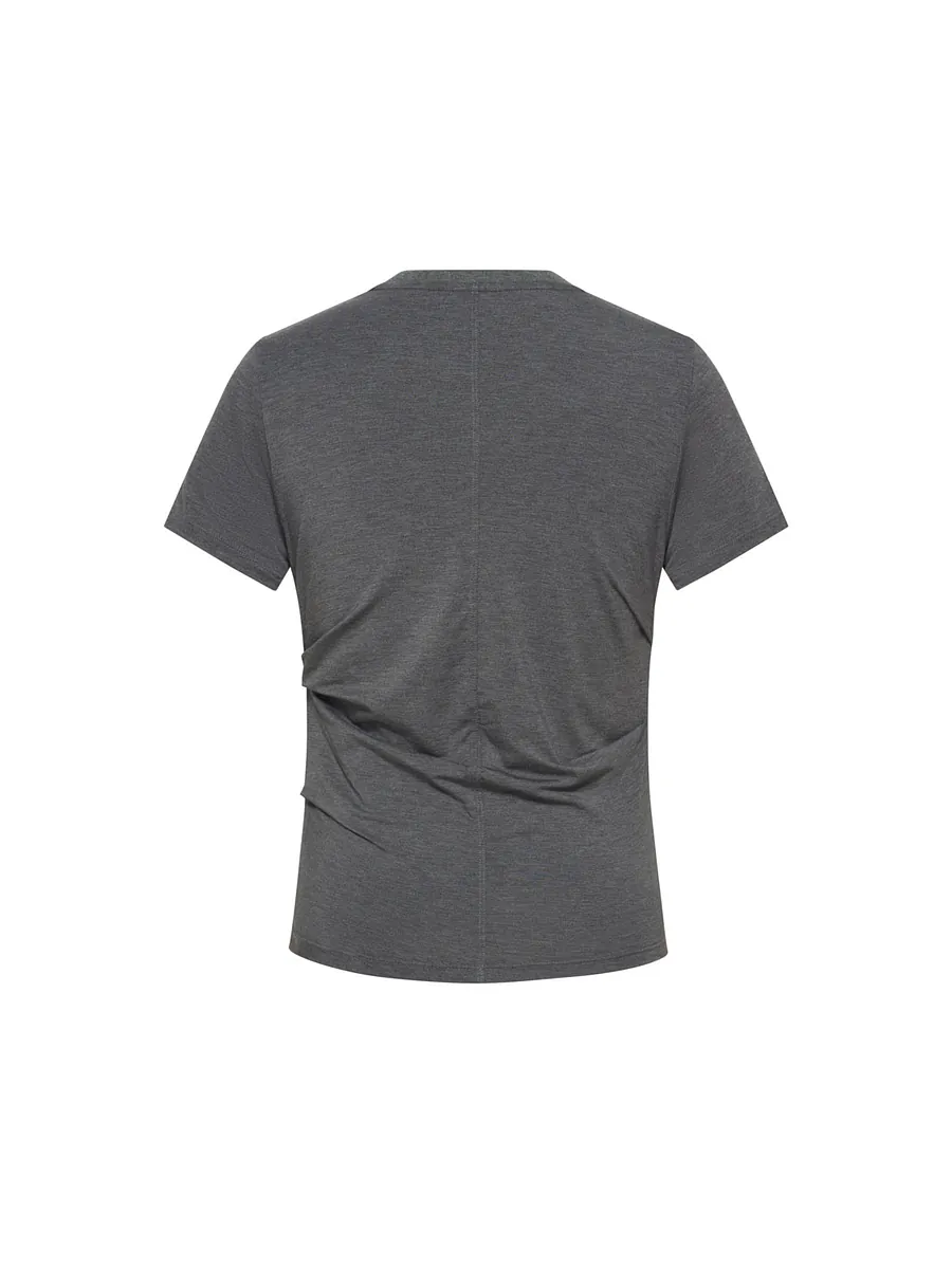 Studio Doe - Side Gathered Stretch Tee