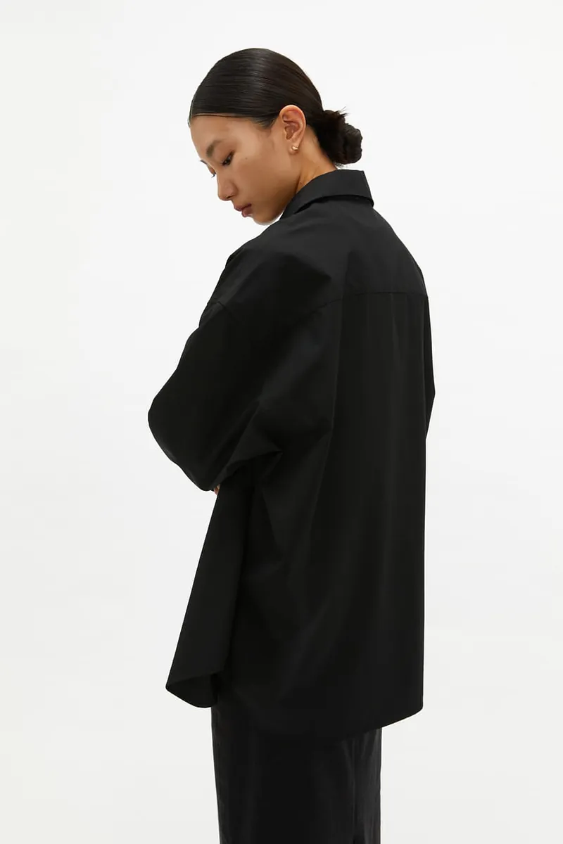 Studio Doe - Classic Drop Shoulder Wrinkle-Resistant Shirt