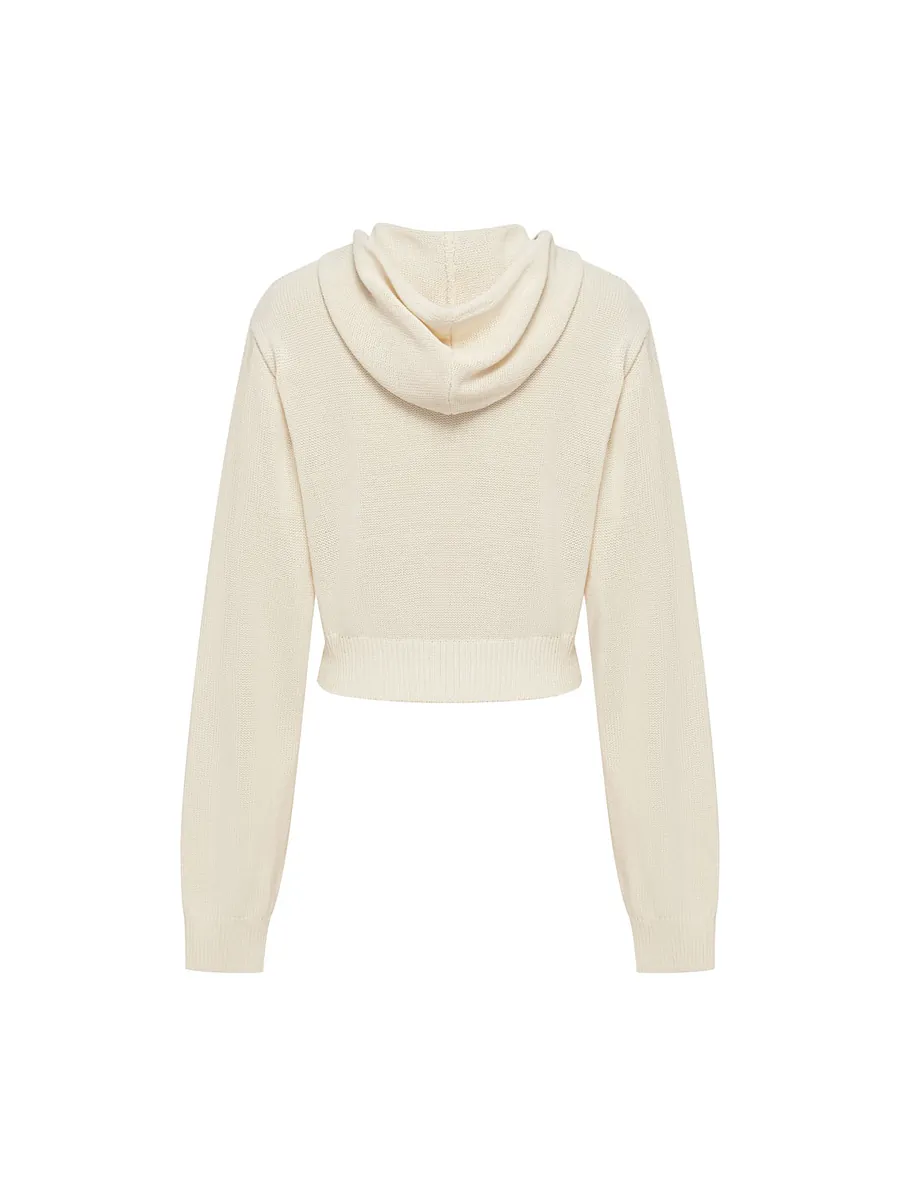 Studio Doe - Cool Gauze Hooded Short Cardigan