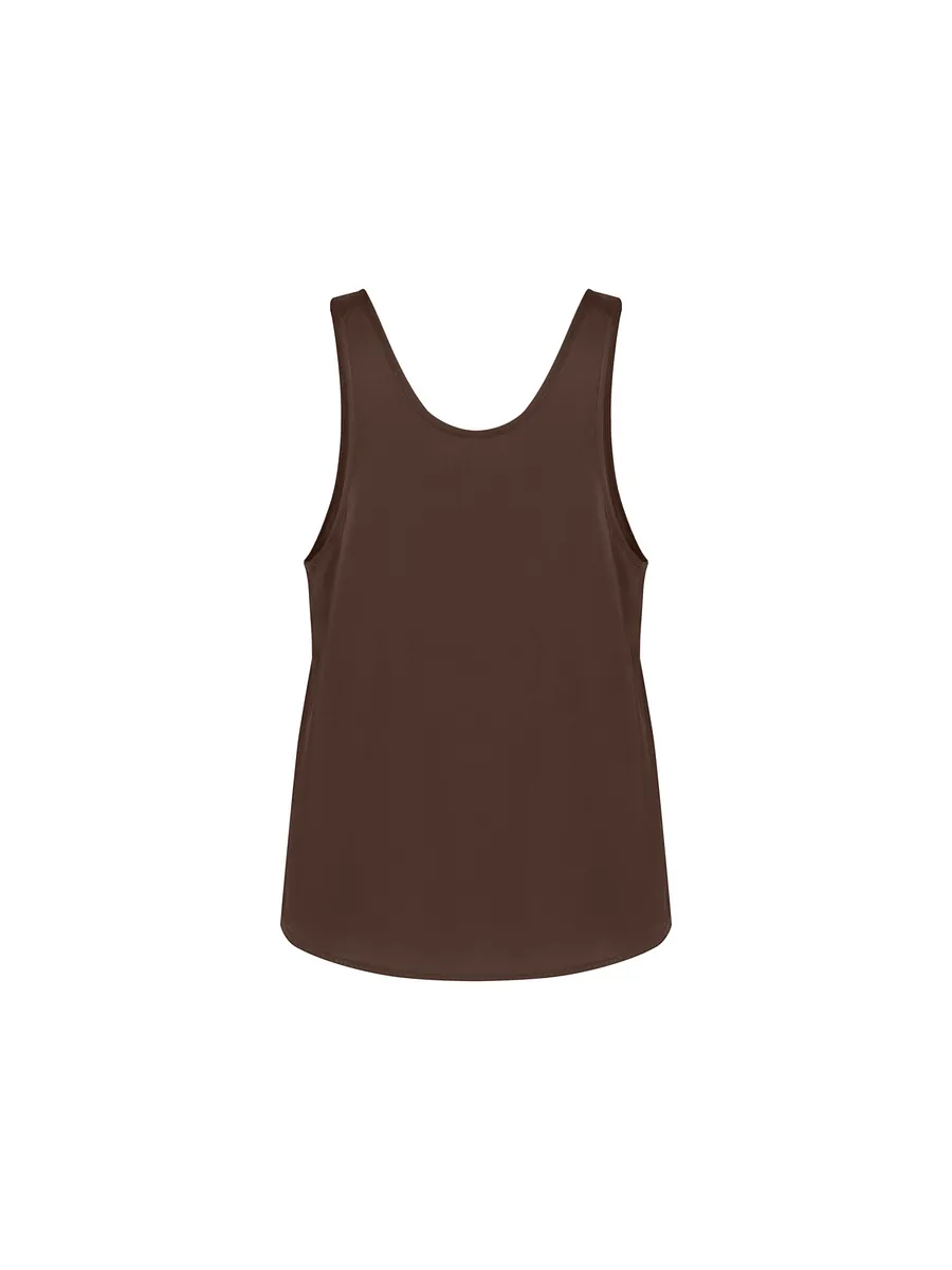 Studio Doe - Matte Satin U-Neck Tank Top