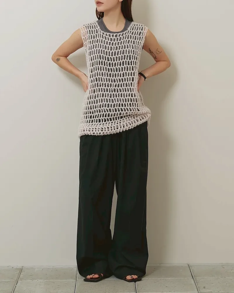 TODAYFUL - Mohair Mesh Vest