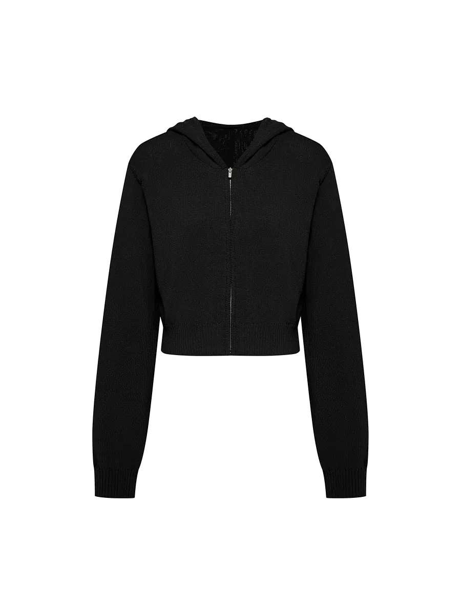 Studio Doe - Cool Gauze Hooded Short Cardigan