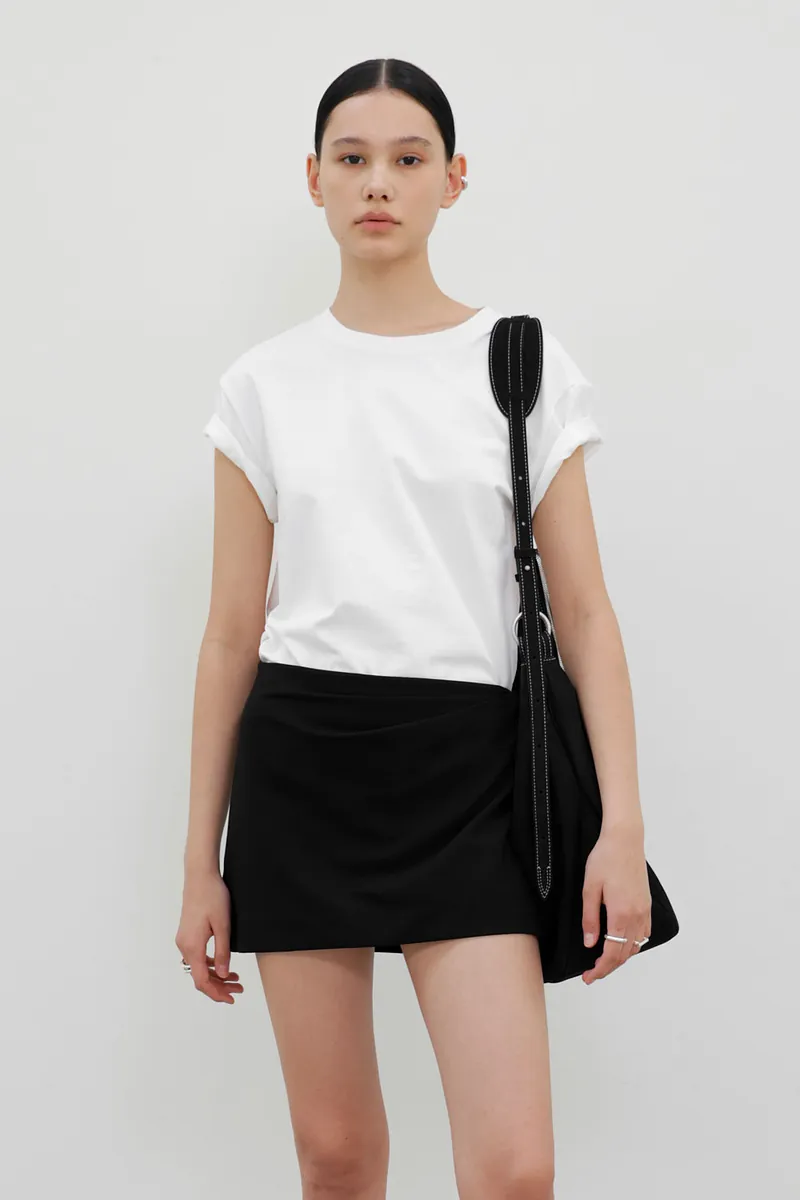Studio Doe - Diagonal Gathered Boxy Skort