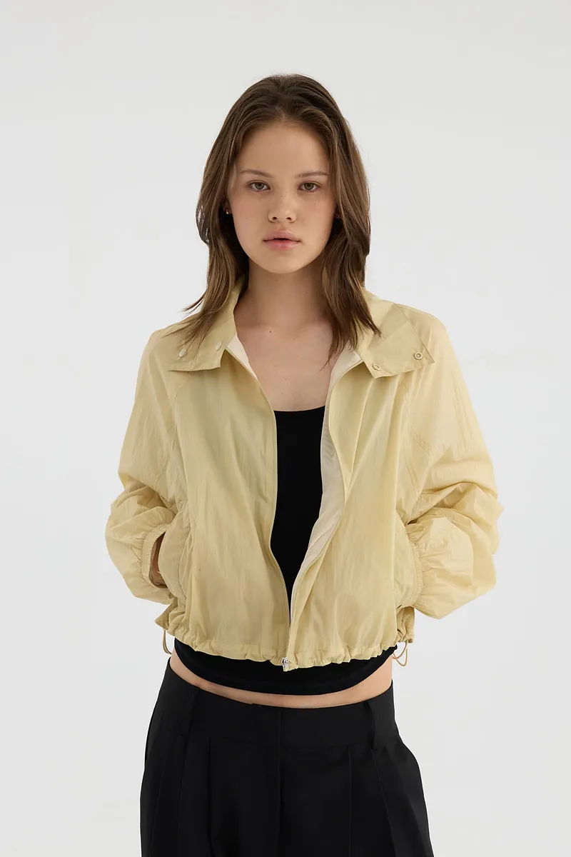 Studio Doe - Lightweight Stand Collar Jacket