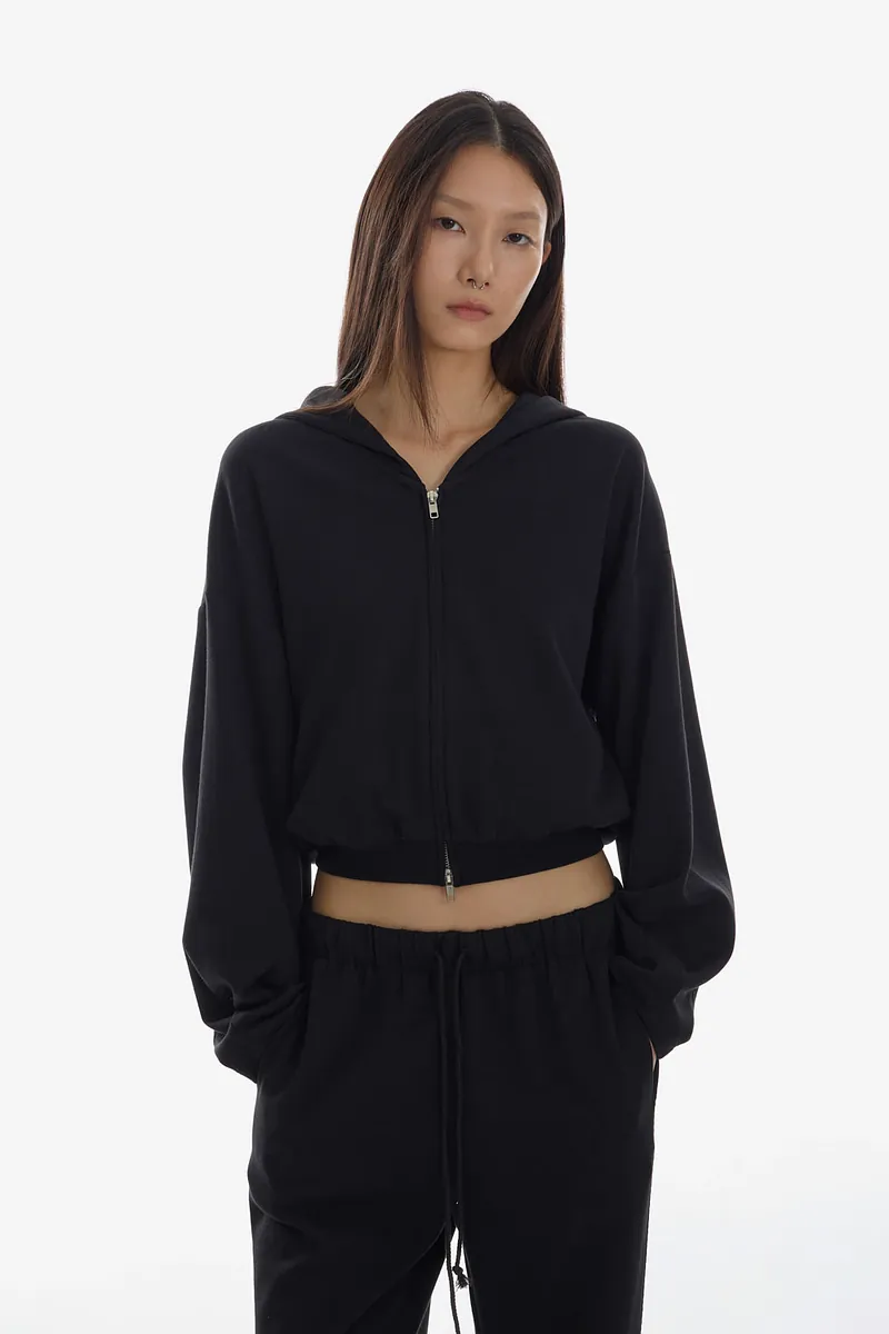 Doe：Molly Double Zipper Hoodie