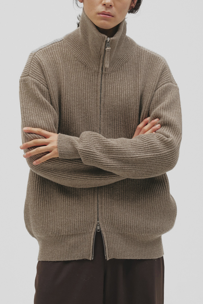 PRE-ORDER] TODAYFUL - Zipup Knit Cardigan