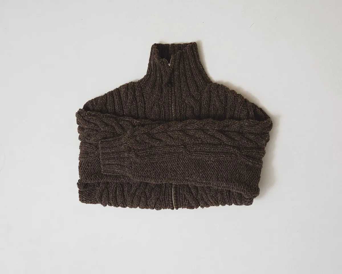 [PRE-ORDER] TODAYFUL - Volume Handknit Cardigan