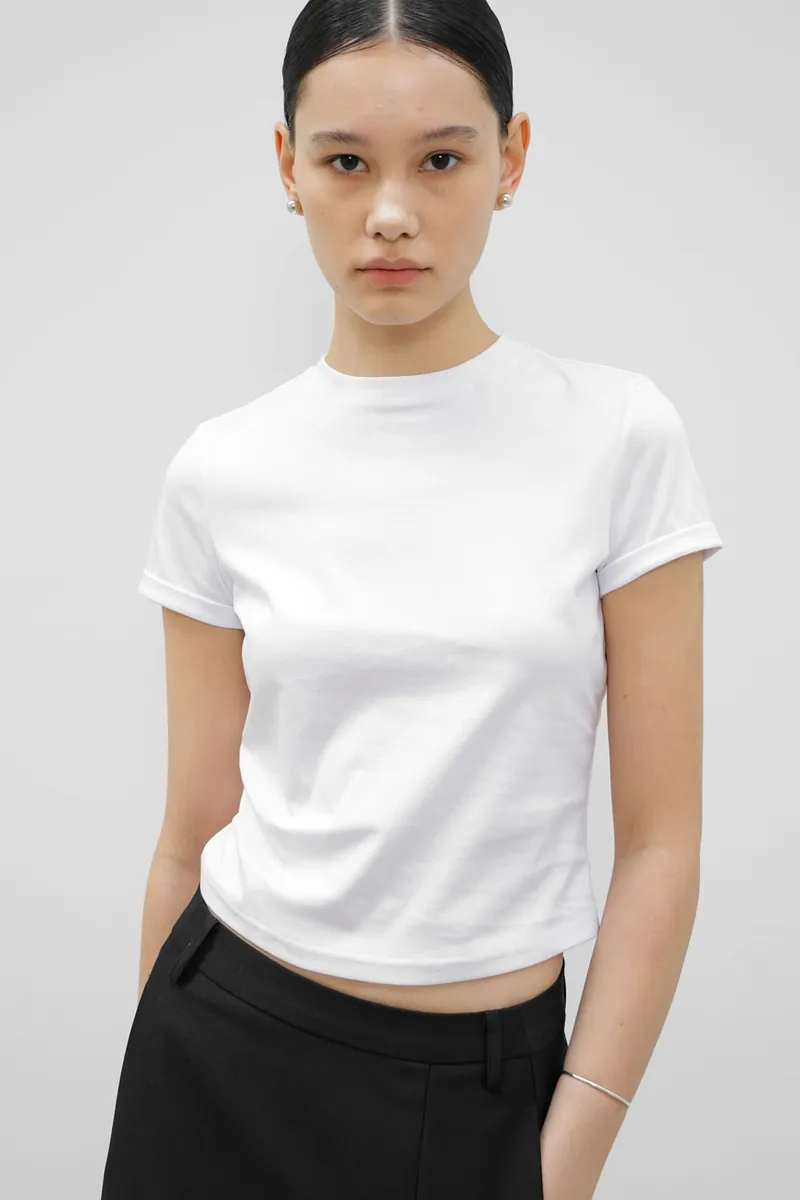 匹馬棉極簡小立領Tee 2.0