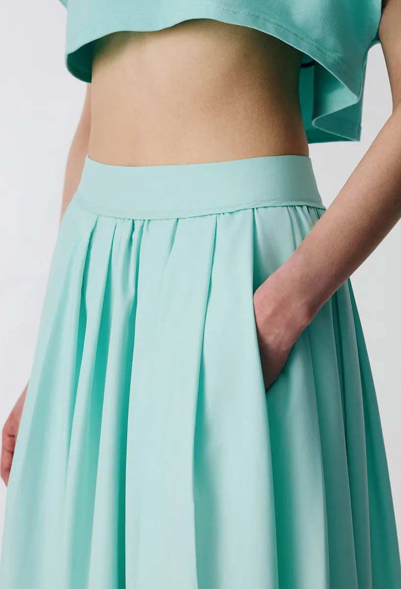 Studio Doe - Doe：Molly Relaxed Gathered Flared Skirt