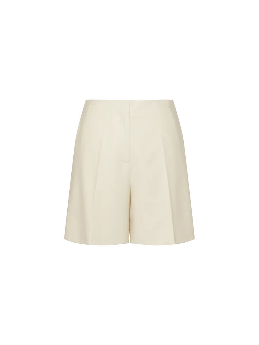 Studio Doe - Textured Stretch Knee-Length Trousers