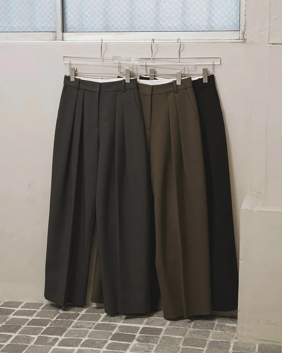 [PRE-ORDER] TODAYFUL - Bonding Wide Trousers