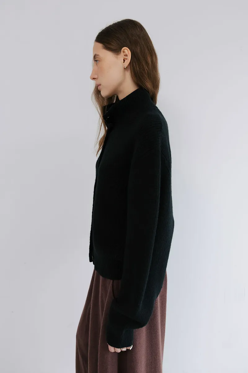 Studio Doe - Stand Collar Cardigan