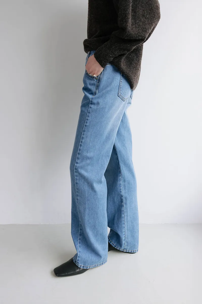 Studio Doe - Soft Habit Straight Denim Pants
