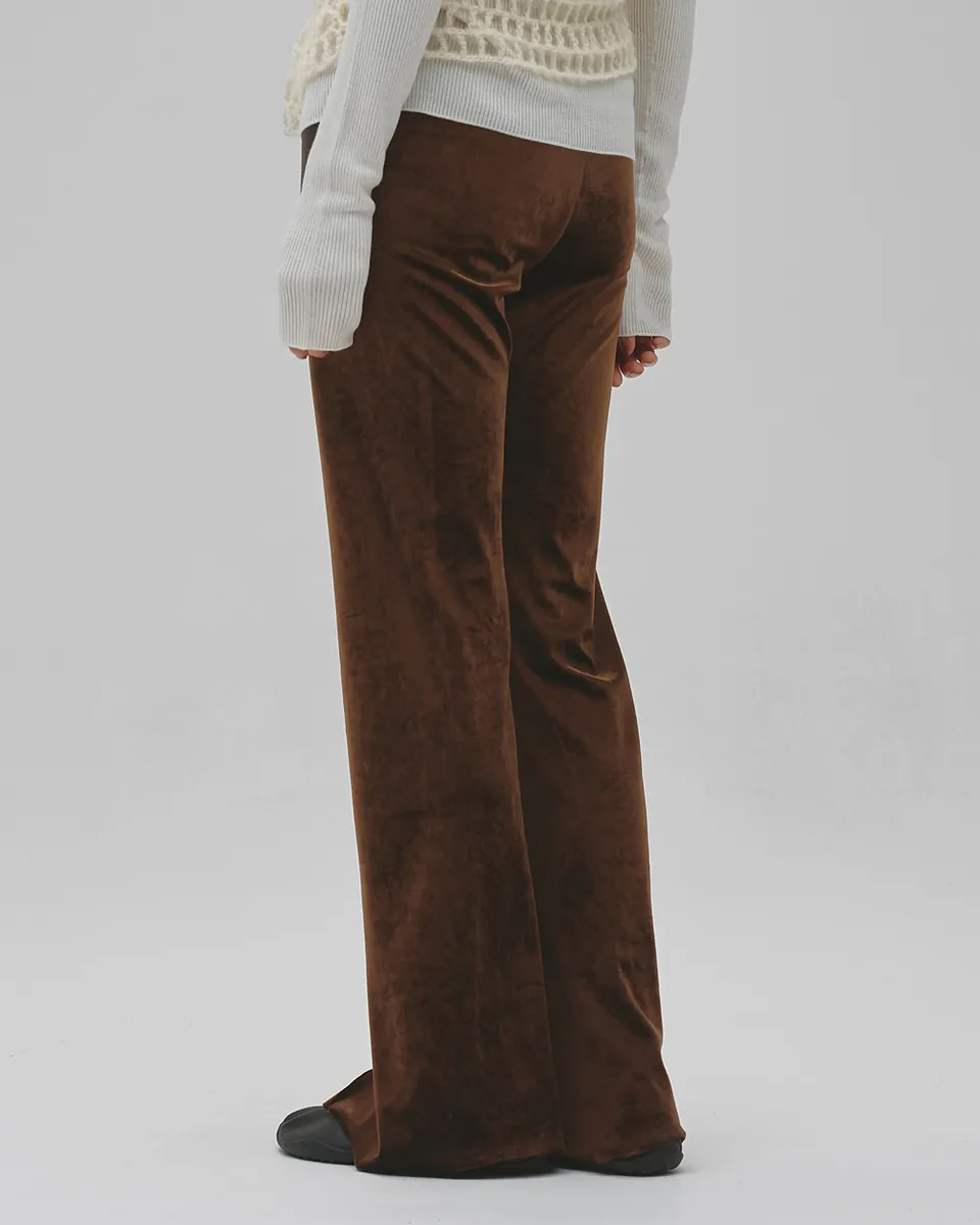 TODAYFUL - Velour Slit Leggings