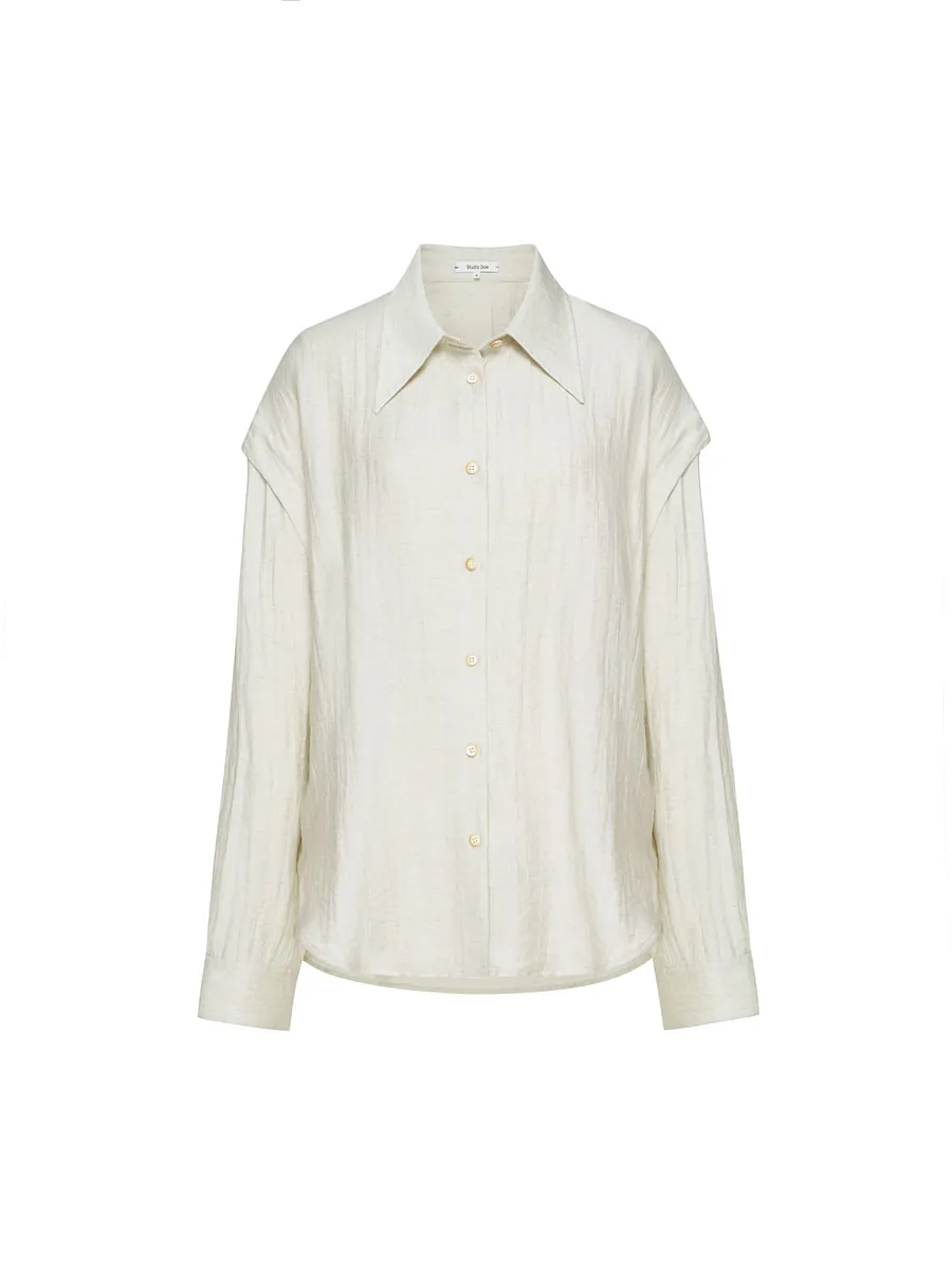 Studio Doe - Layered Panel Textured Shirt