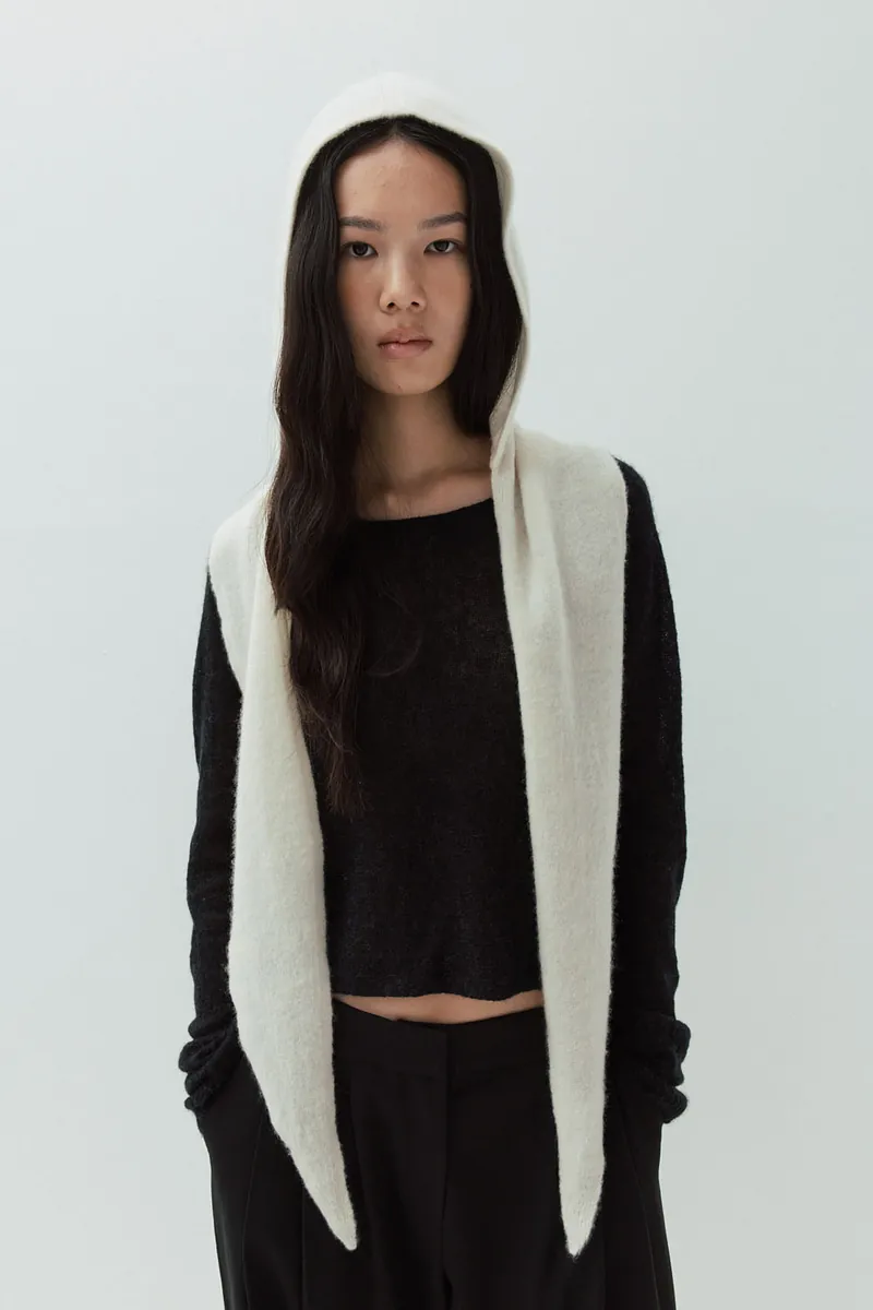 Studio Doe - Cashmere Soft Knit Hooded Scarf