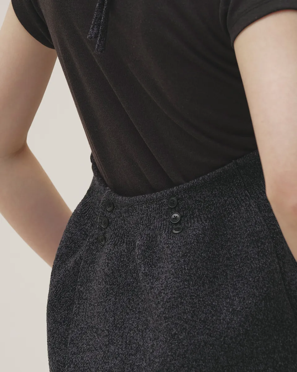 [PRE-ORDER] TODAYFUL - Halterneck Peplum Knit