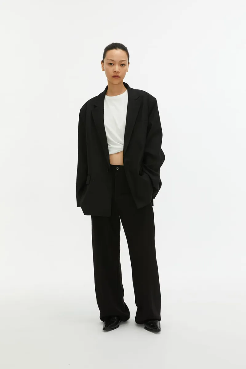 Studio Doe - Classic Gender Free Single-Breasted Oversized Blazer