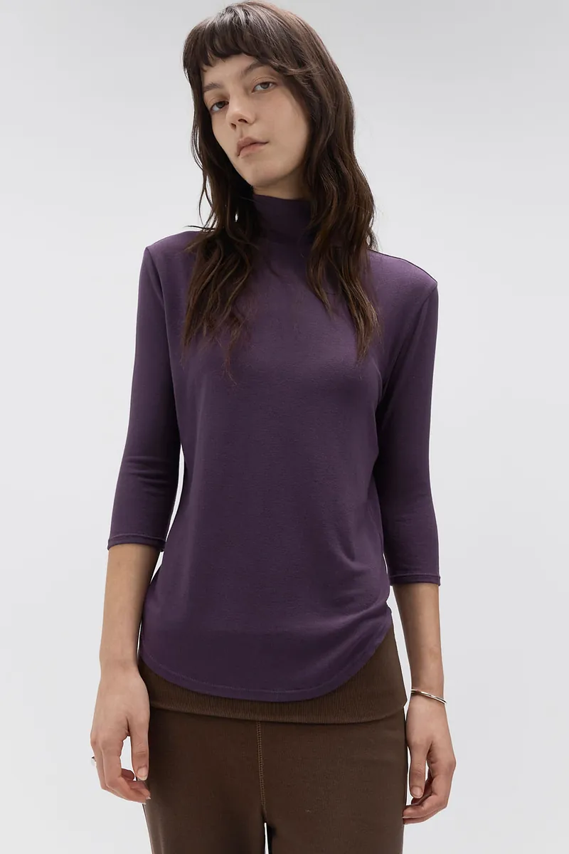 Studio Doe - Mousse Knit High-neck Cutsew
