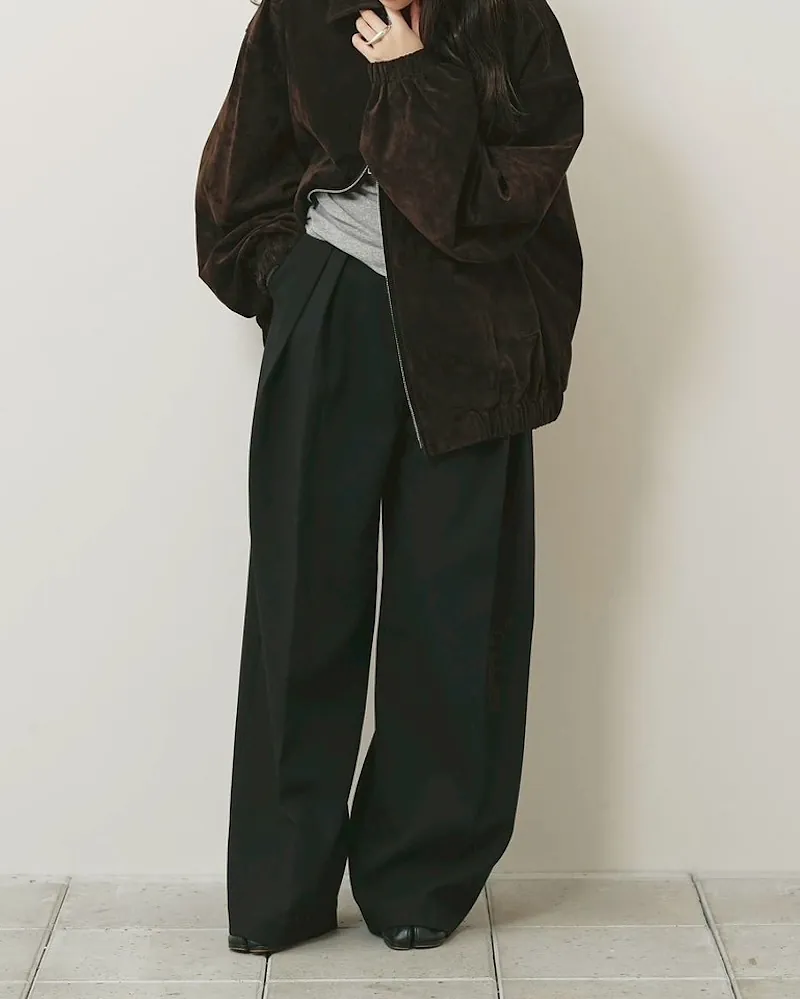 [PRE-ORDER] TODAYFUL - Bonding Wide Trousers