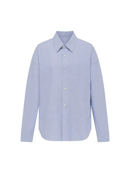 Crisp Oxford Narrow Long Shirt