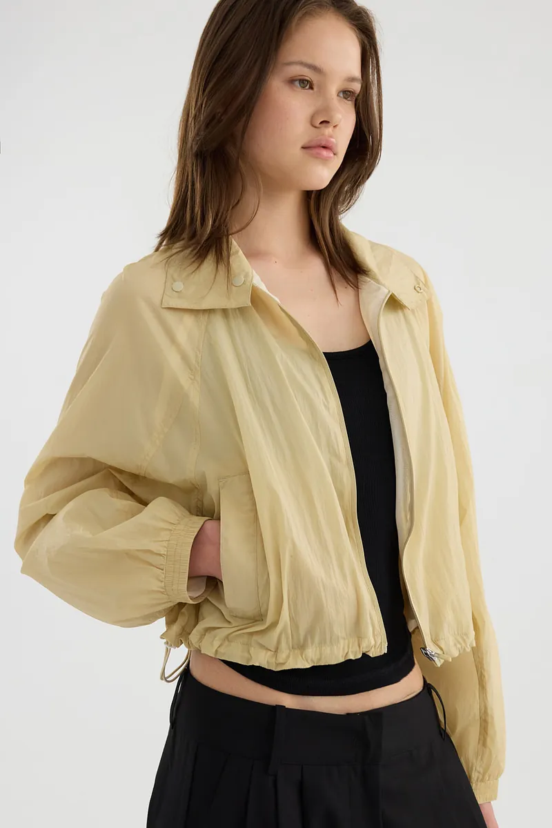 Studio Doe - Lightweight Stand Collar Jacket