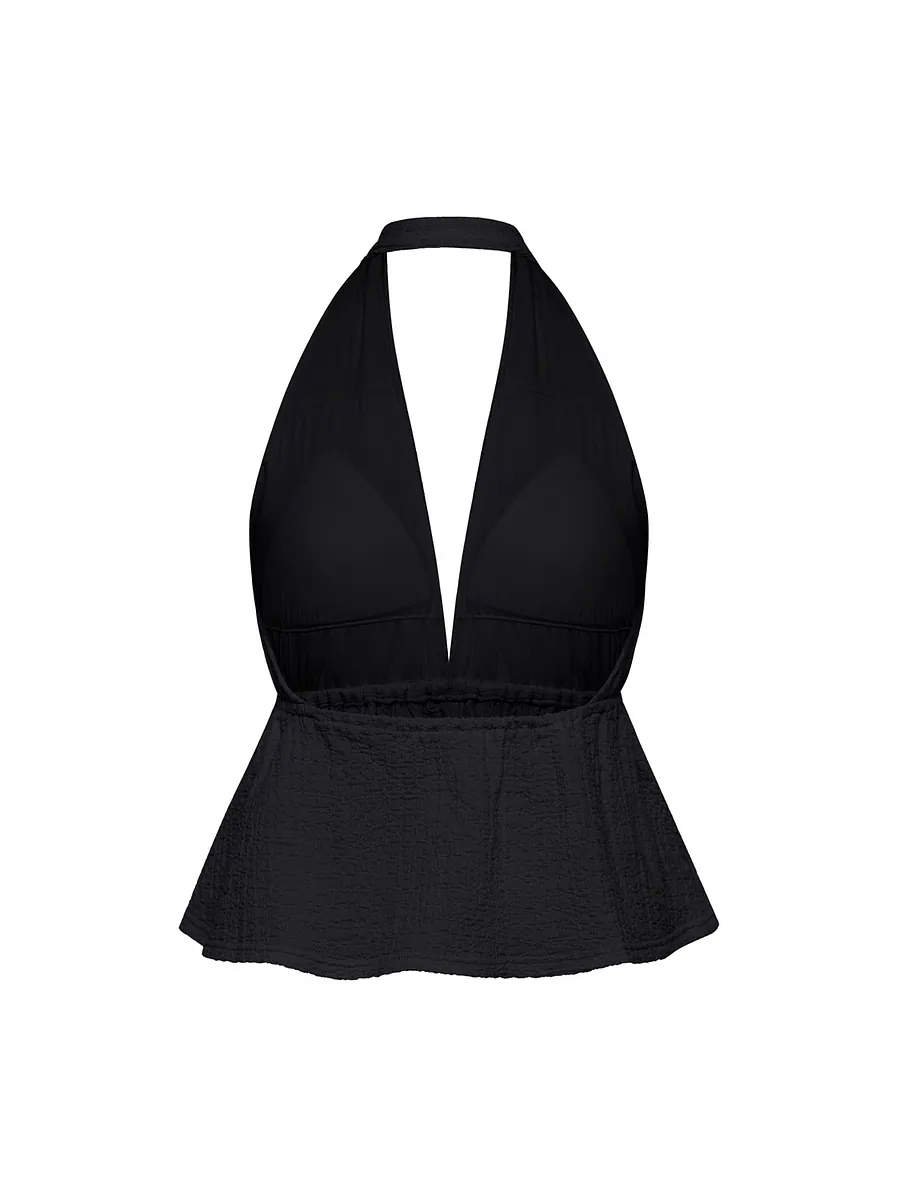 Studio Doe - Shirred Texture Backless Bratop