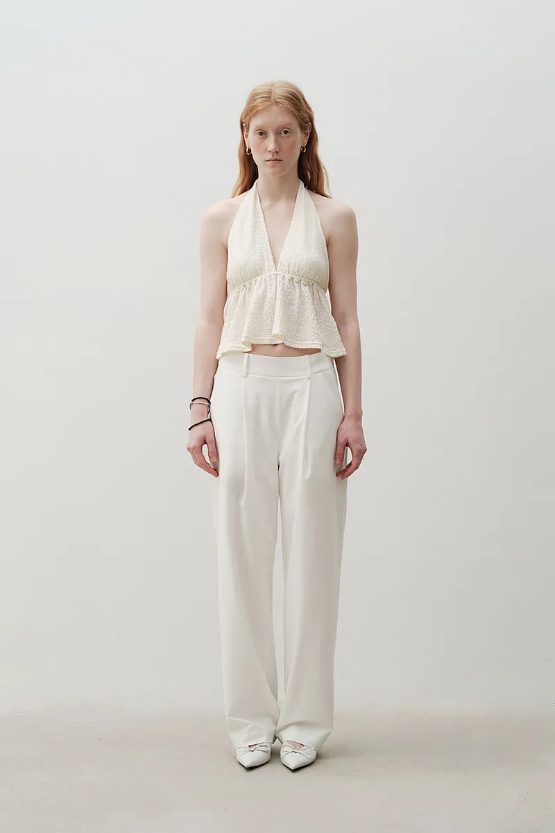 Studio Doe - Shirred Texture Backless Bratop