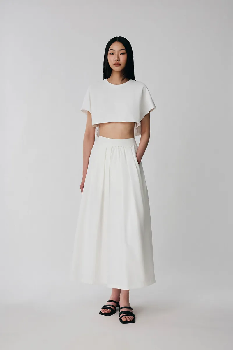 Studio Doe - Doe：Molly Relaxed Gathered Flared Skirt