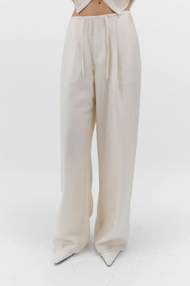 Studio Doe - Textured Drawstring Trousers