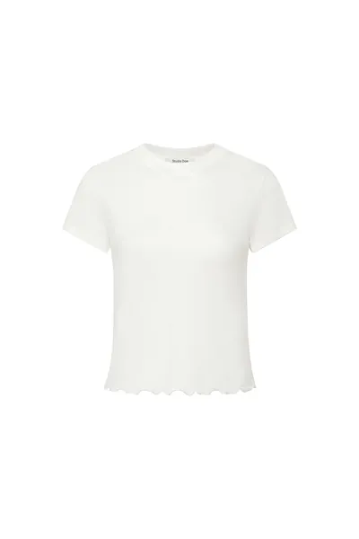 Studio Doe - Sheer Cropped T-shirt