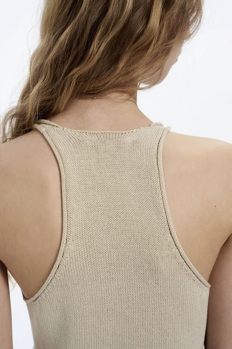 Studio Doe - Rolled Edge Knitted Tank Top