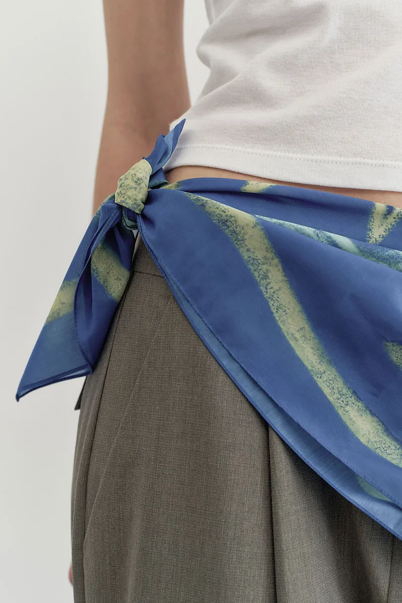 Studio Doe - Hand-painted Square Scarf
