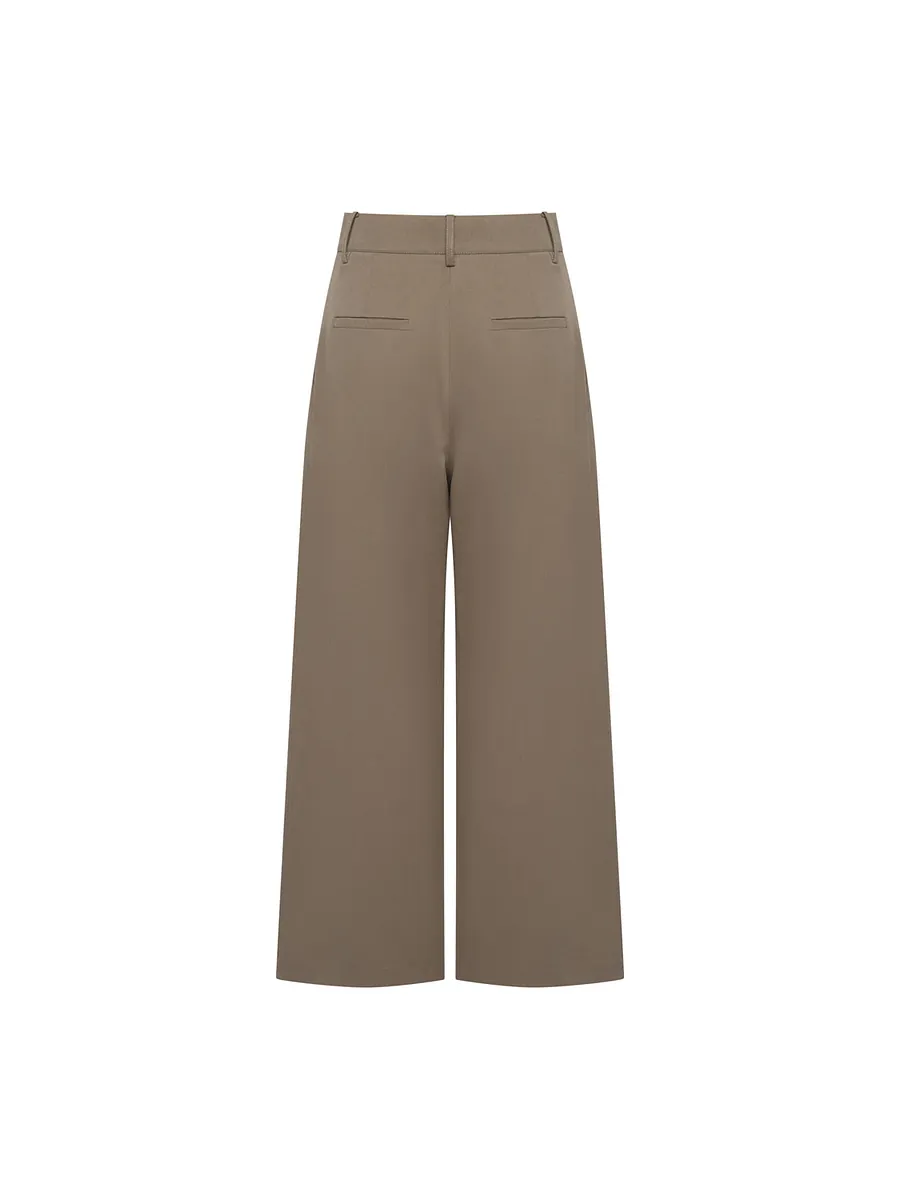 Studio Doe - Three-Tuck Low-Rise Wide Pants 3.0