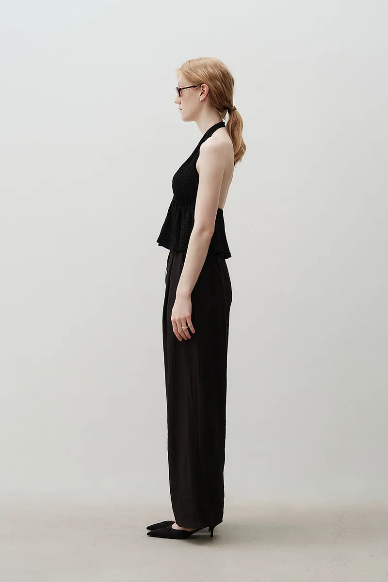 Studio Doe - Shirred Texture Backless Bratop