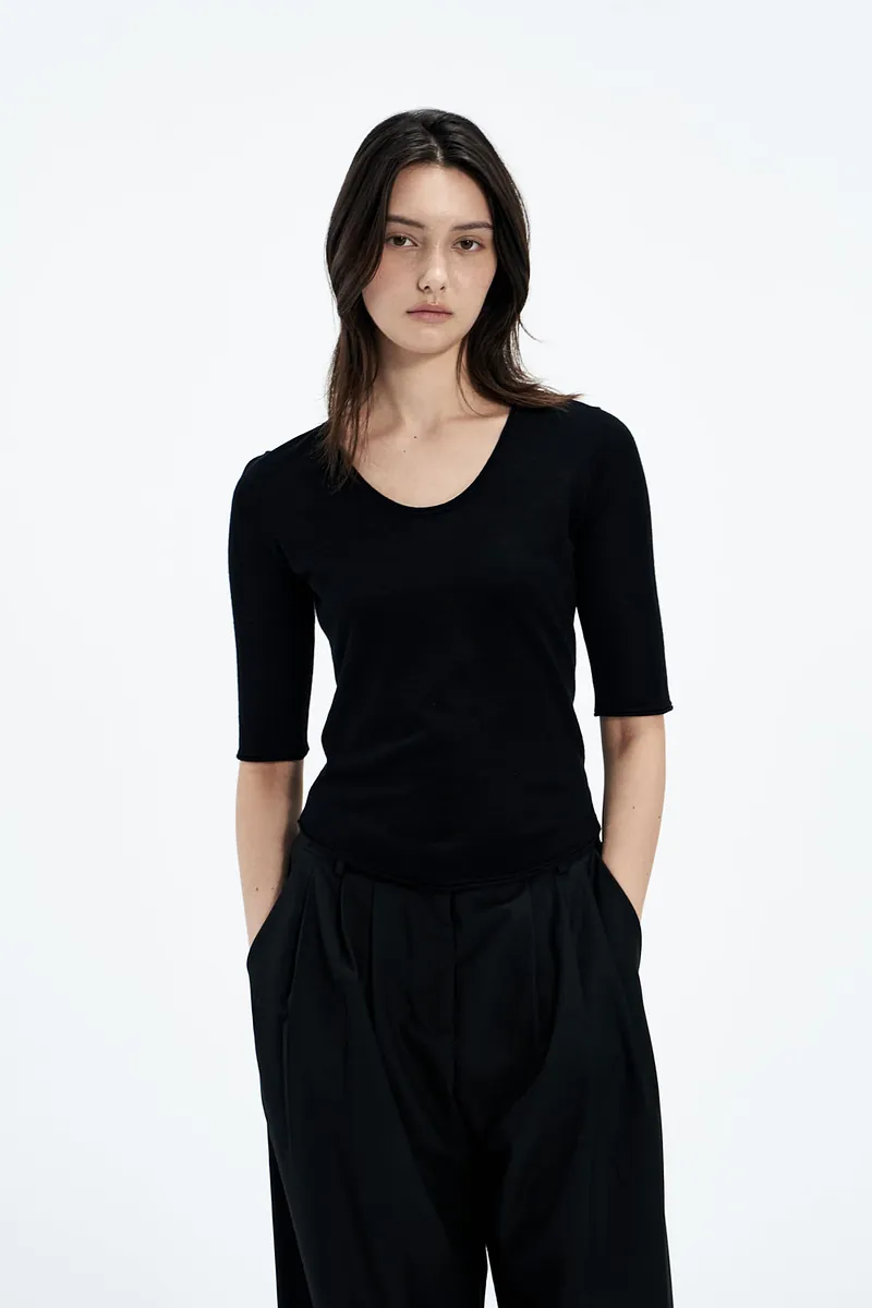 Studio Doe - Merino Elbow Sleeve Top