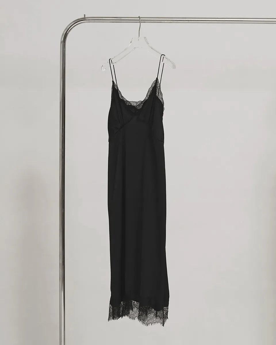 Satin Lace Dress