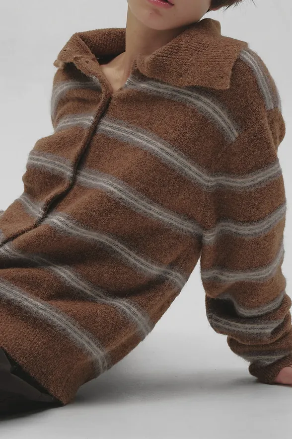 [PRE-ORDER] TODAYFUL - Multicolor Border Knit