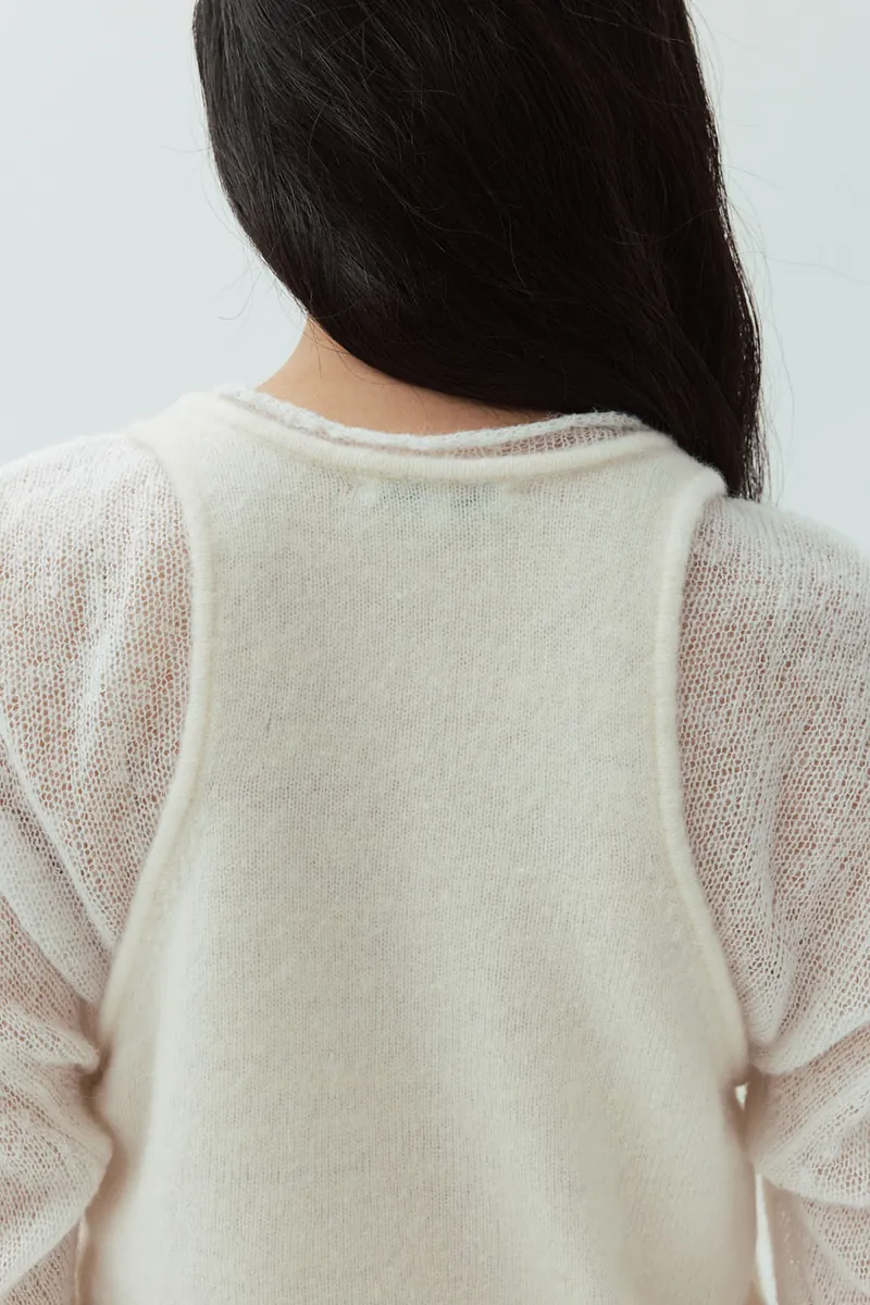 Studio Doe - Cashmere Light Knit Tank Top