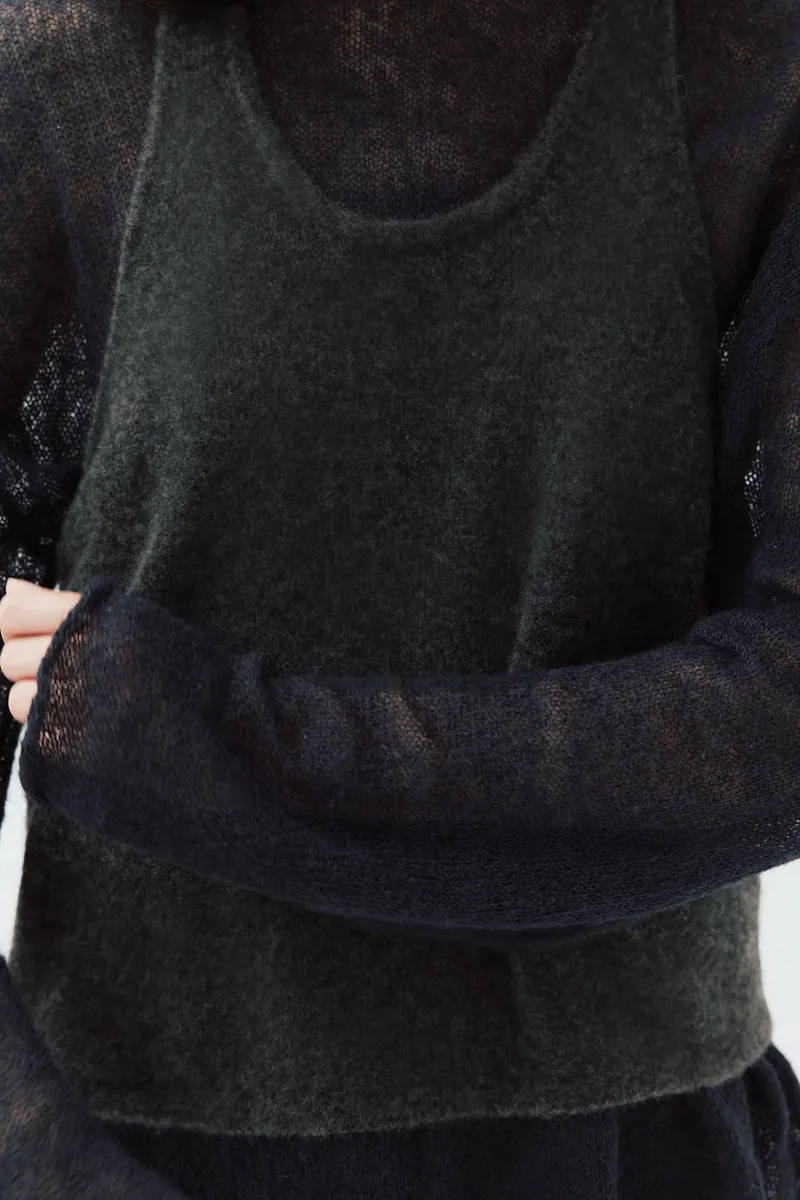 Studio Doe - Cashmere Light Knit Tank Top