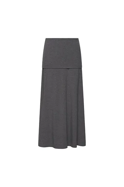 Studio Doe - Ultra Stretch Gathered Straight Maxi Skirt