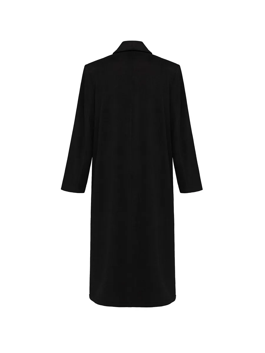 Studio Doe - Stretch Soft Wool Double-Breasted Coat