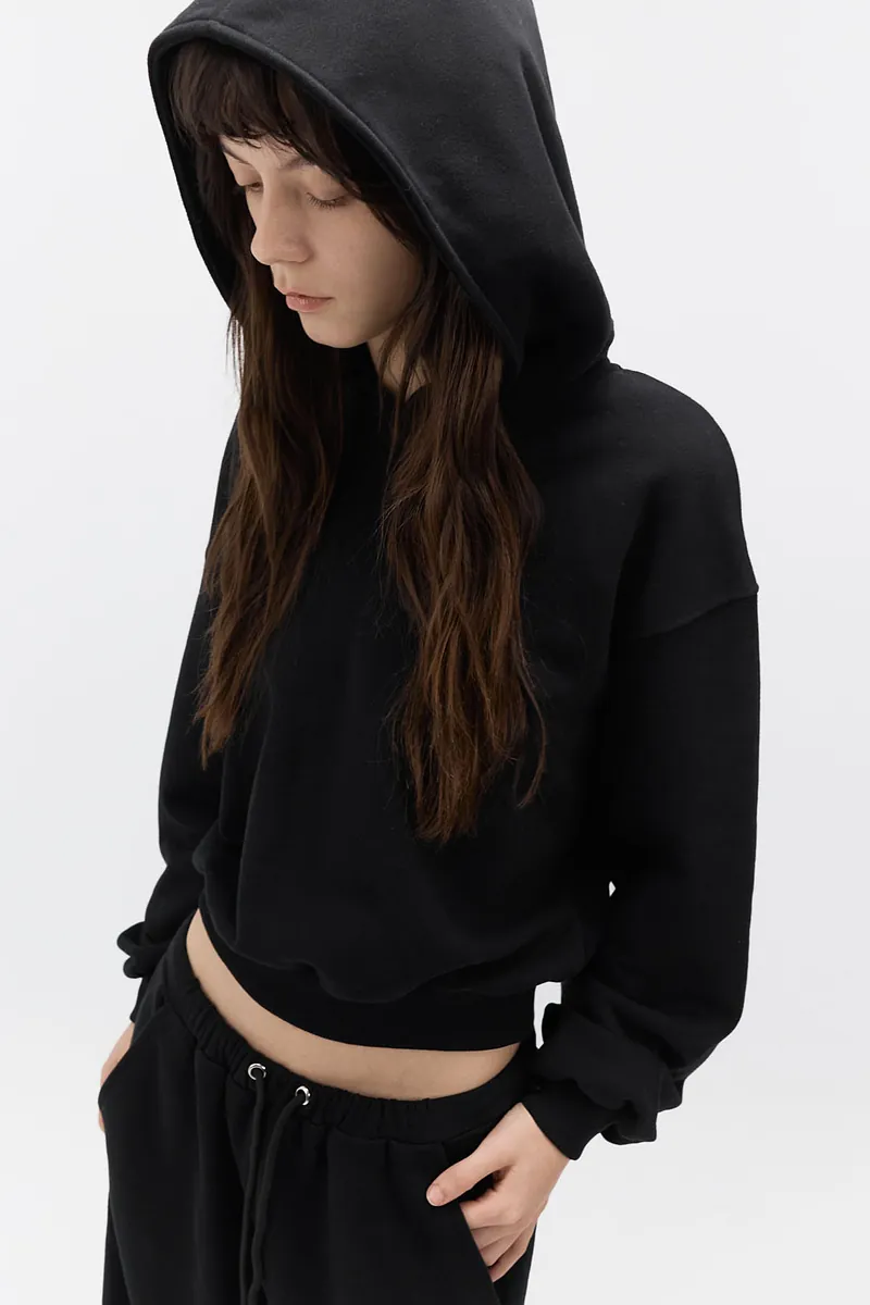 Studio Doe - Fleece Cropped Hoodie