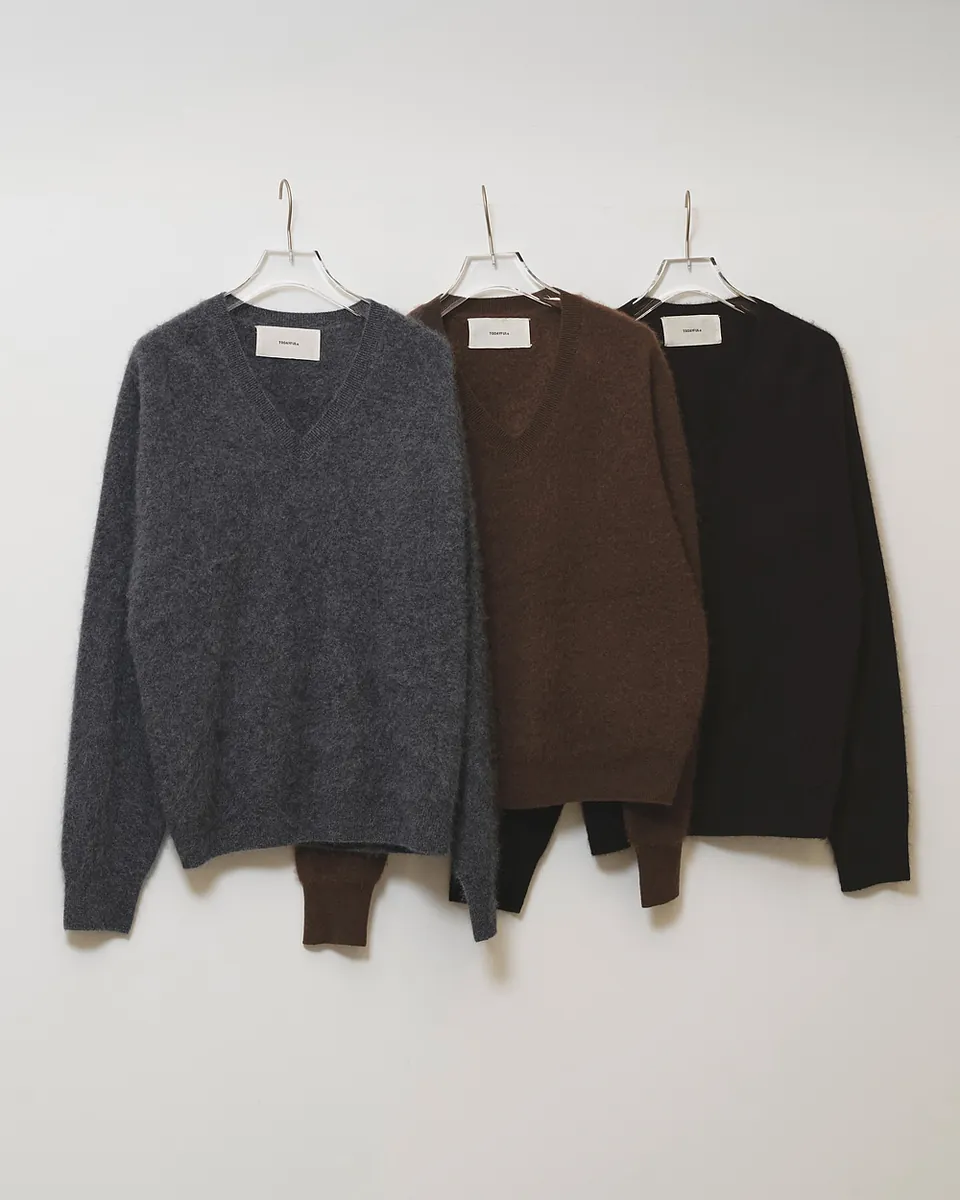 [PRE-ORDER] TODAYFUL - Woolcashmere Vneck Knit