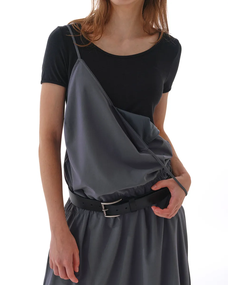 Studio Doe - Diagonal Shirred Strap Dress